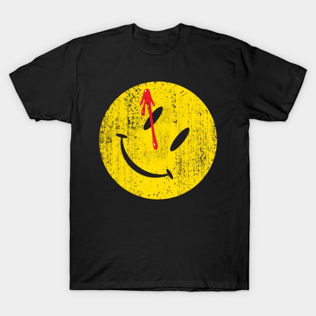 Watchmen Smiley T-Shirt by Artboy